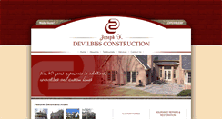 Desktop Screenshot of devilbiss-construction.com